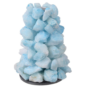 A&B Home 4.5" Quartz Stone Candle Holder - Set Of 2