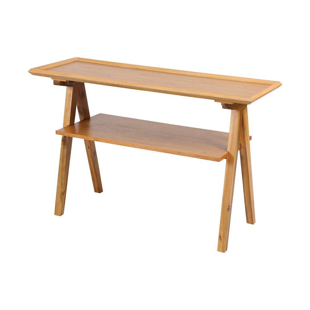 Stein World Barringer Pecan Sofa Table