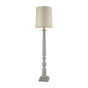 Stein World Trice Restoration Grey Floor Lamp