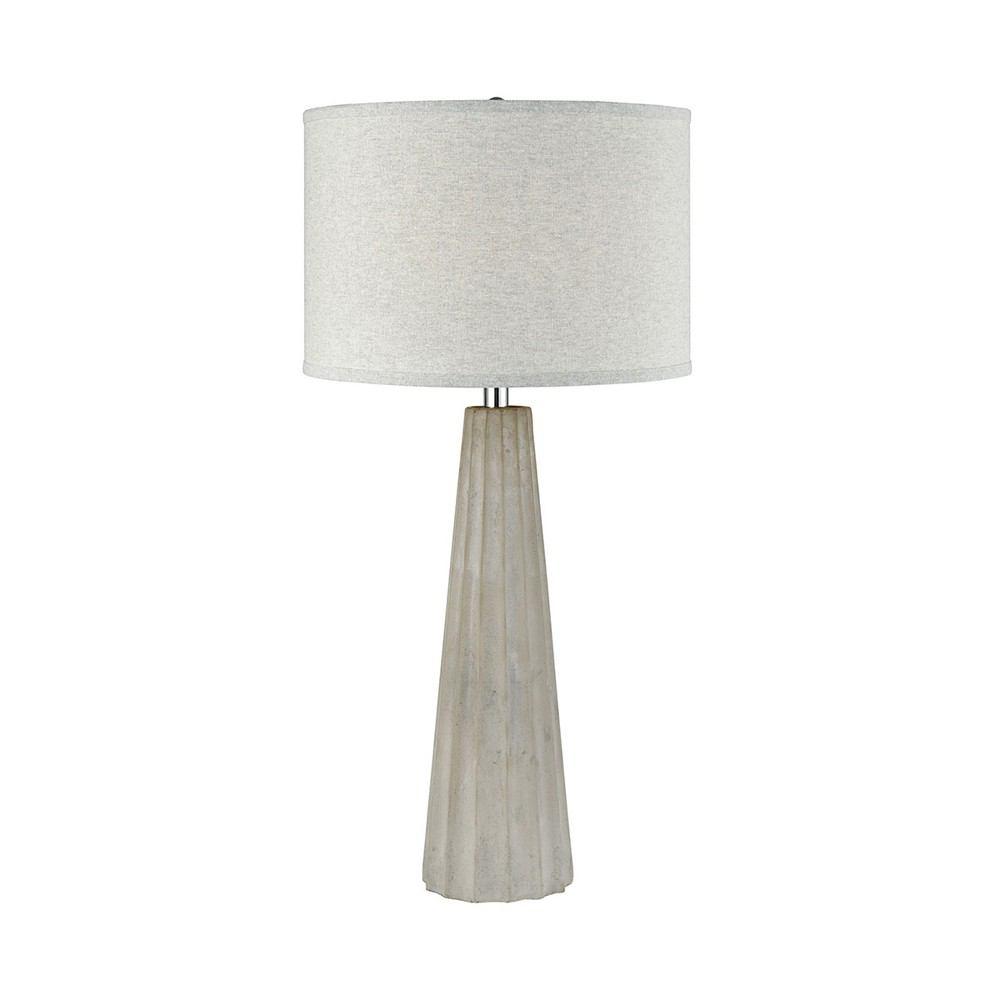 Stein World Castlestone Grey Table Lamp