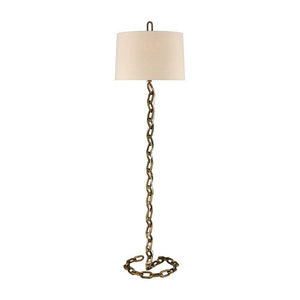 Stein World Swanfield Antique Gold Floor Lamp