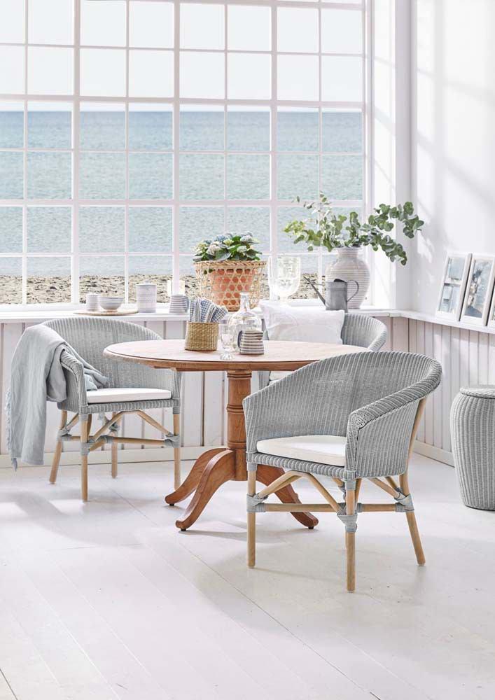 Sika Design Abbey Chair Loom - Light Grey