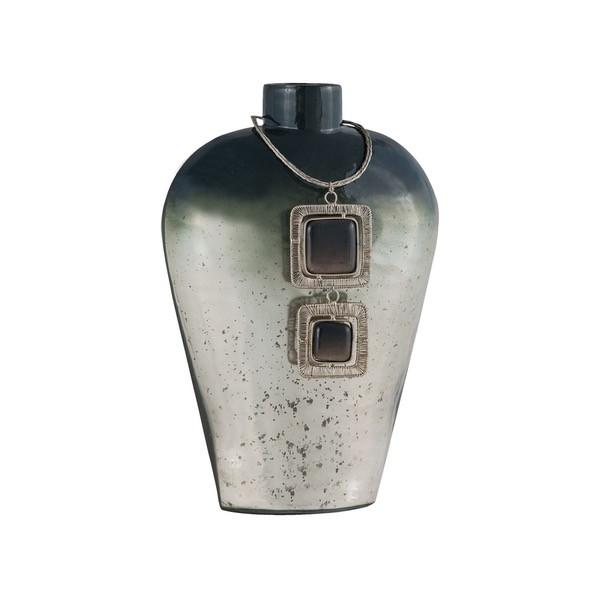 Sterling Industries Vase Kairos In Slate Vases, Sterling Industries, - Modish Store