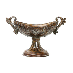 Sterling Industries Fortress Decorative Bowl On Stand
