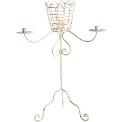A&B Home Metal Candle Holder - Set Of 2