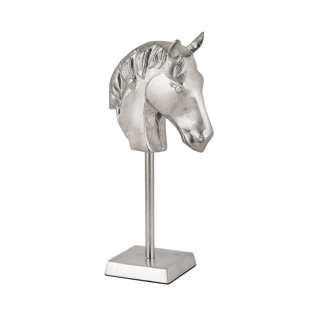 Sterling Industries Nickle Stalion Head
