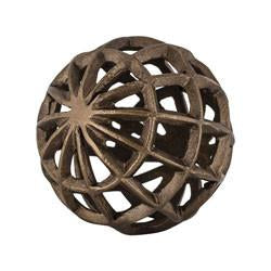 Sterling Industries Antique Brass Globe - Set of 2