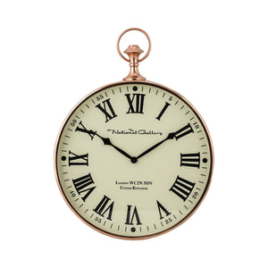 Sterling Industries Polished Copper Wall Clock