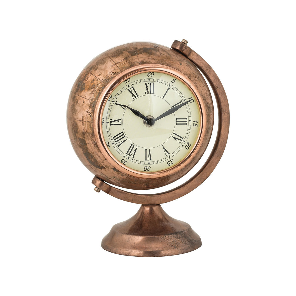 Sterling Industries Table Top Clock Globe