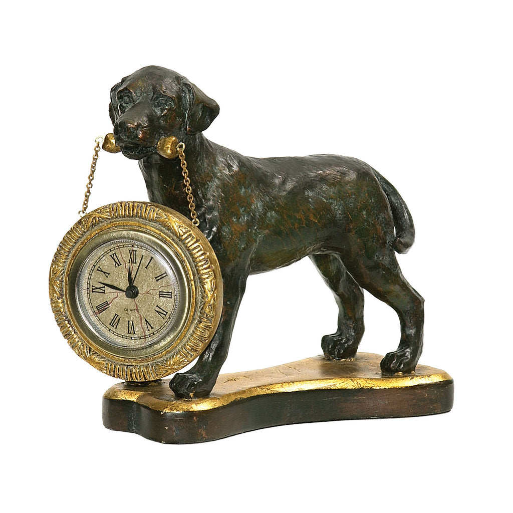 Sterling Industries Labrador Retriever Desk Display Clock