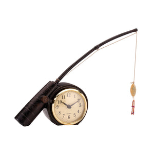 Sterling Industries Rod 'N Reed Fishing Display Clock