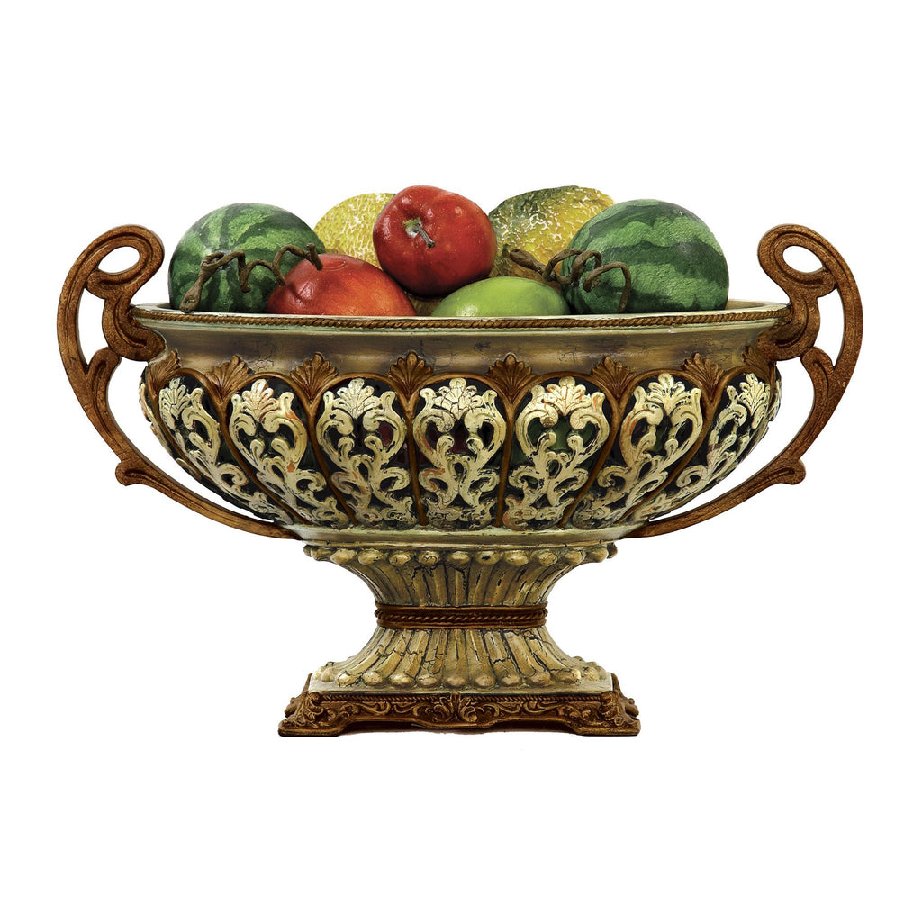 Sterling Industries Sheaffer Faux Alabaster Display Bowl