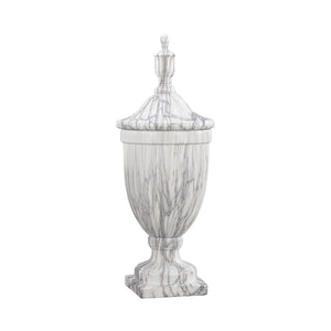 Sterling Industries Neuchatel Faux Marble Ceramic Urn