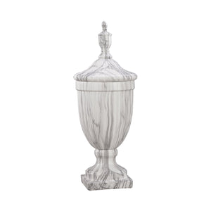 Sterling Industries Neuchatel Faux Marble Ceramic Urn