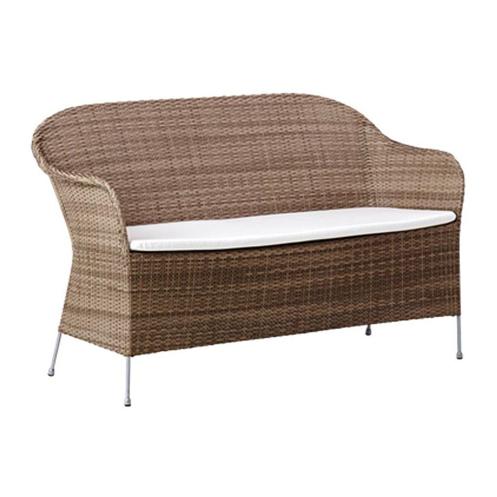 Sika Design Athene 2 Seater Sofa - Teak Grey