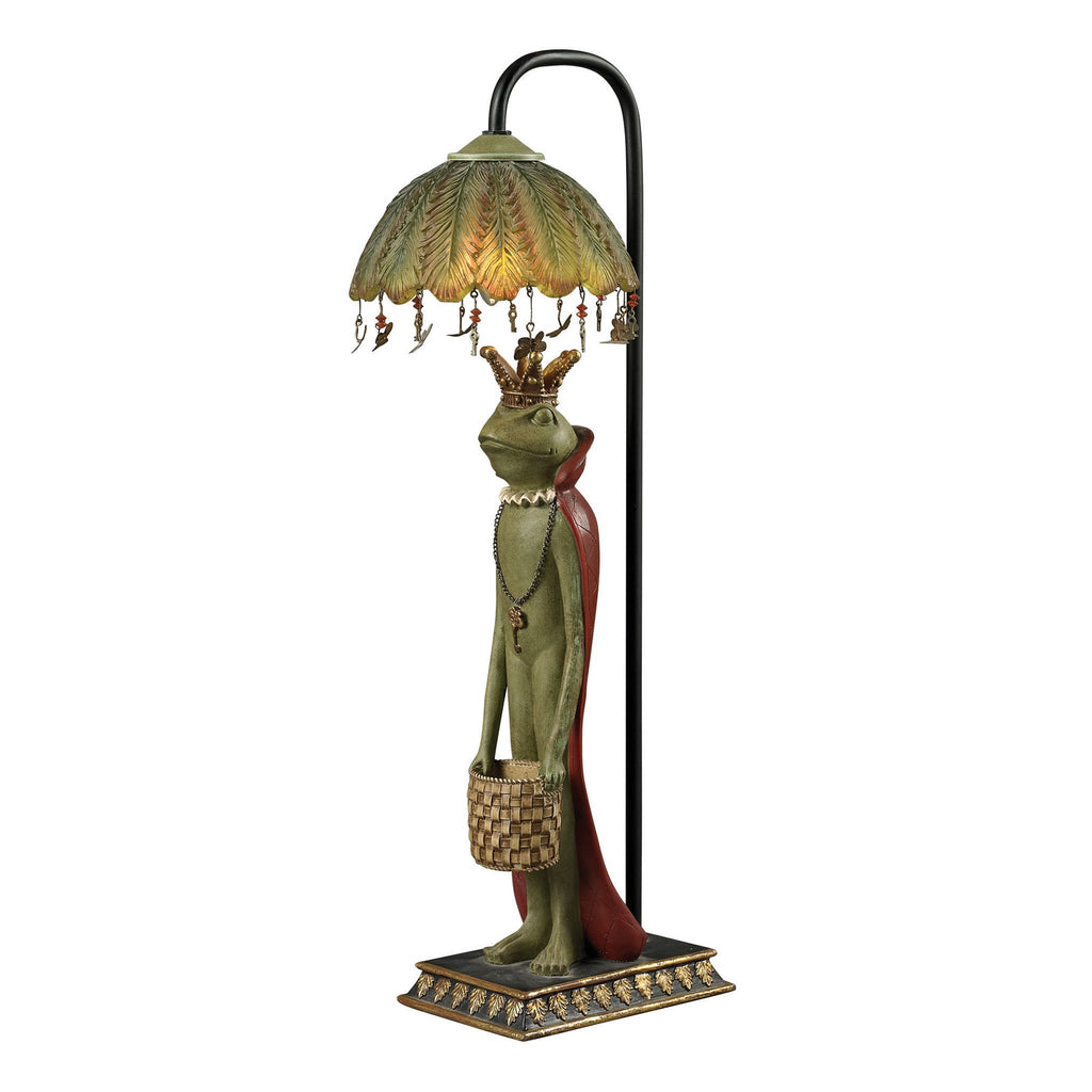 Sterling Industries King Frog With Basket Accent Lamp