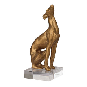 Sterling Industries Stretching Greyhound On Acrylic Base