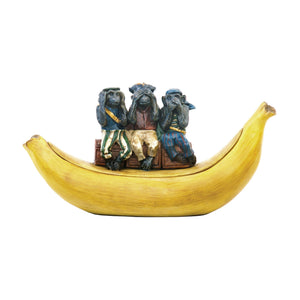 Sterling Industries Three Wise Monkeys Dish
