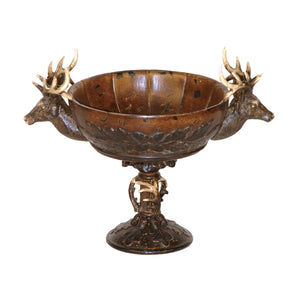 Sterling Industries Stag Red Deer Display Bowl