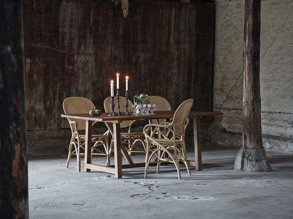 Sika Design Lucas Table - Natural Teak Wood