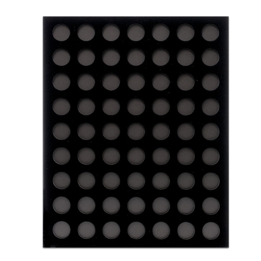 Black Velvet Poker Chip Display Boards (Various Sizes) - Casino Supply - 1