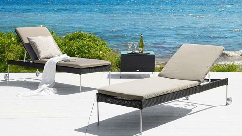 Sika Design Mars Adjustable Sunbed