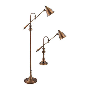 Stein World Watson Adjustable Pharmacy Lamps - Set of 2