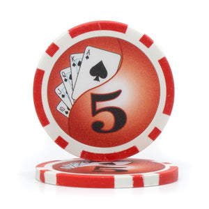 13.5 Gram Yin Yang Poker Chips (25/Pkg)