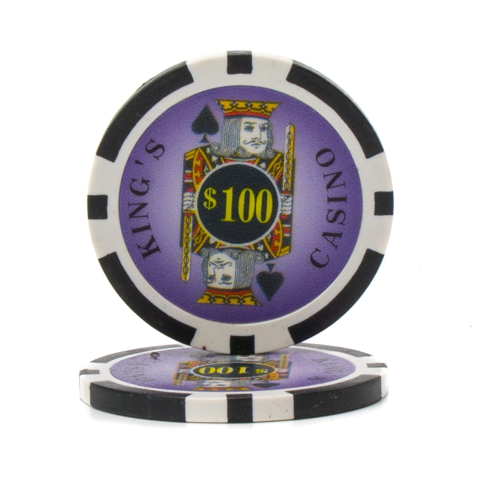 300 pc. 11.5g Kings Poker Chip Set with Aluminum Case