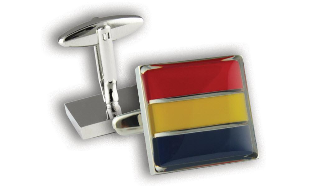 Adelaide Crows AFL Cufflinks Colour