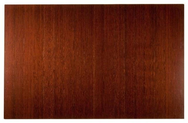 Anji Mountain Bamboo Deluxe Roll-Up Chairmat - No Lip