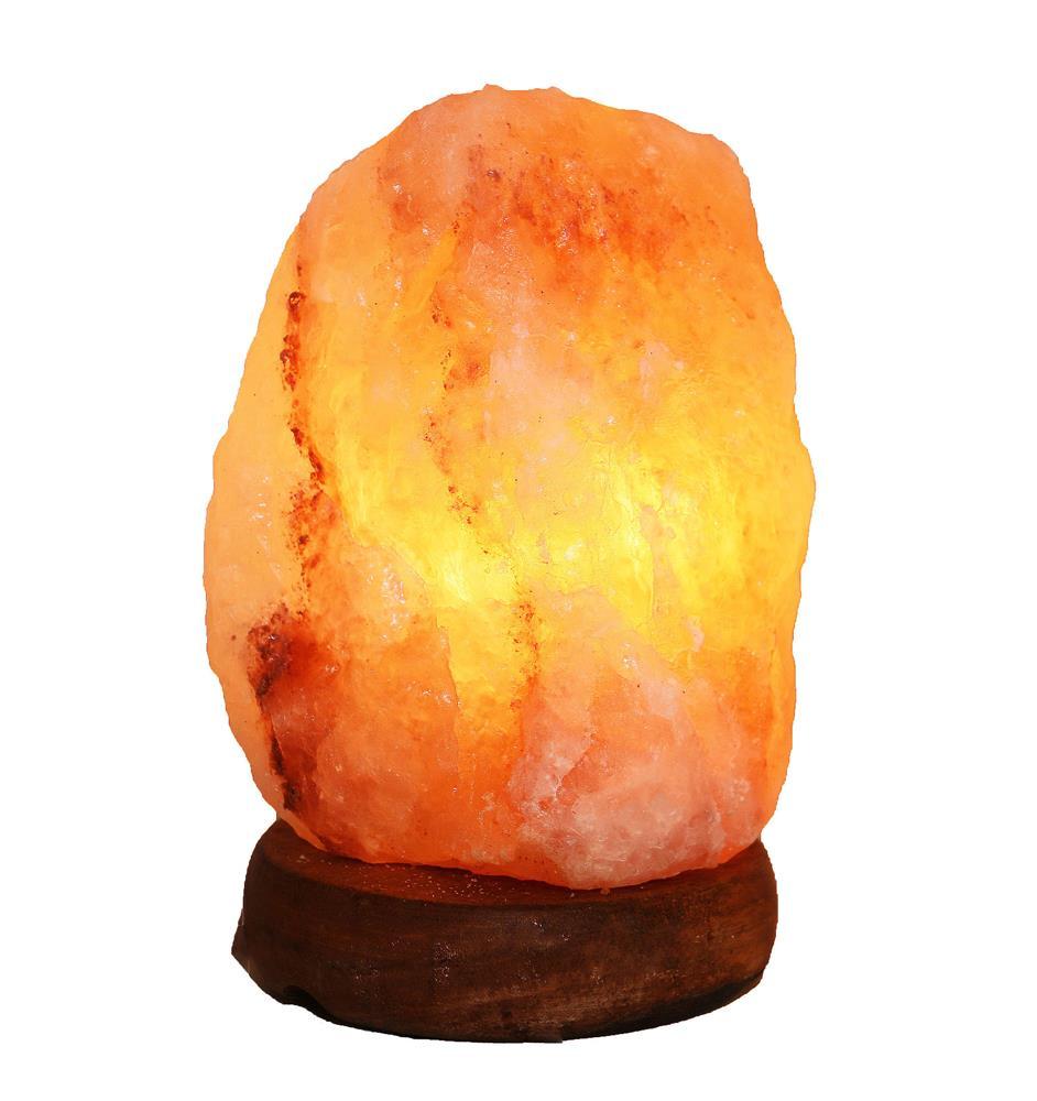Accentuations by Manhattan Comfort 5 - 7 LBS Natural Shaped Himalayan Salt Lamp 1.6 with dimmer - Modish Store