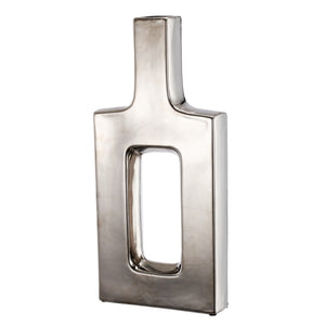 A&B Home Ceramic Keyhole Vase - Set Of 2