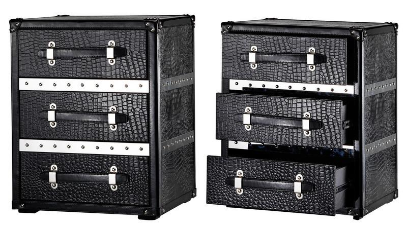 A&B Home 3 Drawer Commode