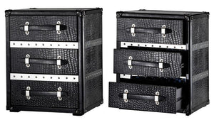 A&B Home 3 Drawer Commode