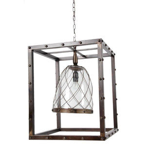 A&B Home Box Chandelier