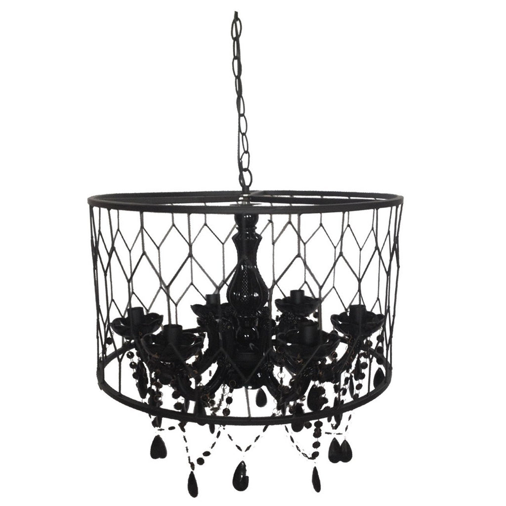 A&B Home Crystal Like Bead Chandelier