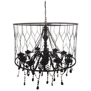 A&B Home Crystal Like Bead Chandelier
