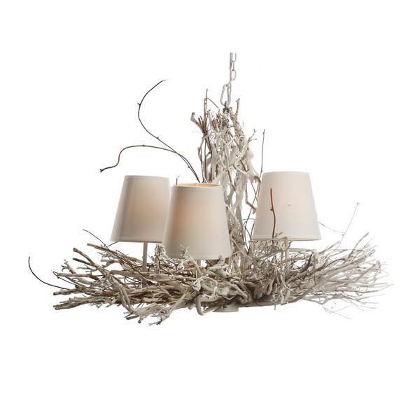 A&B Home 21" Driftwood Chandelier