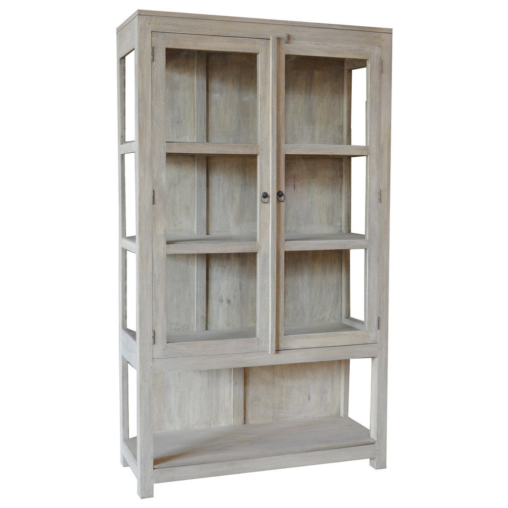 A&B Home 78" Durian Wood Cabinet 