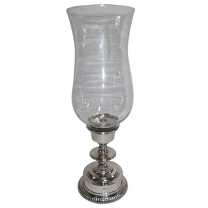 A&B Home  Aluminum & Glass Votive Holder - Base Round - Set Of 2