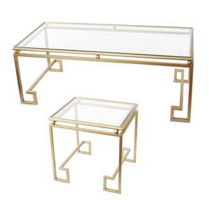 A&B Home Halcyone (1)Coffee/(2)Side Tables Set - Set Of 3