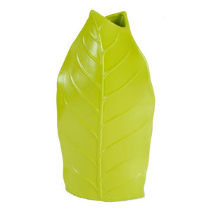 A&B Home Palm Ceramic Vase - Set Of 2