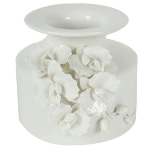 A&B Home White Vase - Set Of 2