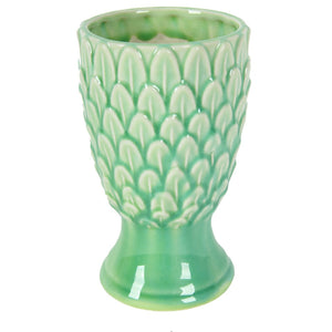 A&B Home Blue Ceramic Rounded Vase - Set Of 4