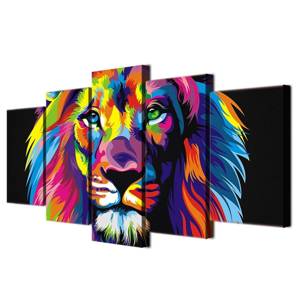 Abstract Lion