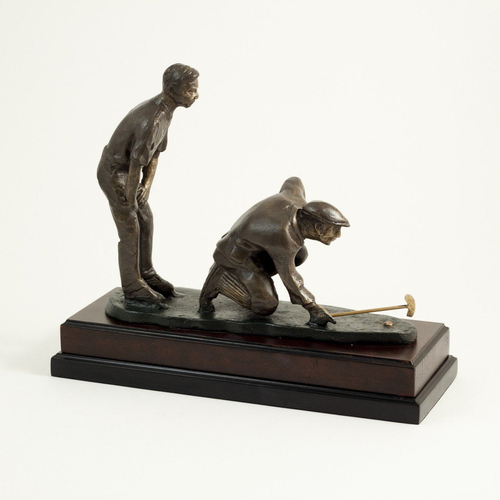 Bey-Berk Double Golfers Sculpture