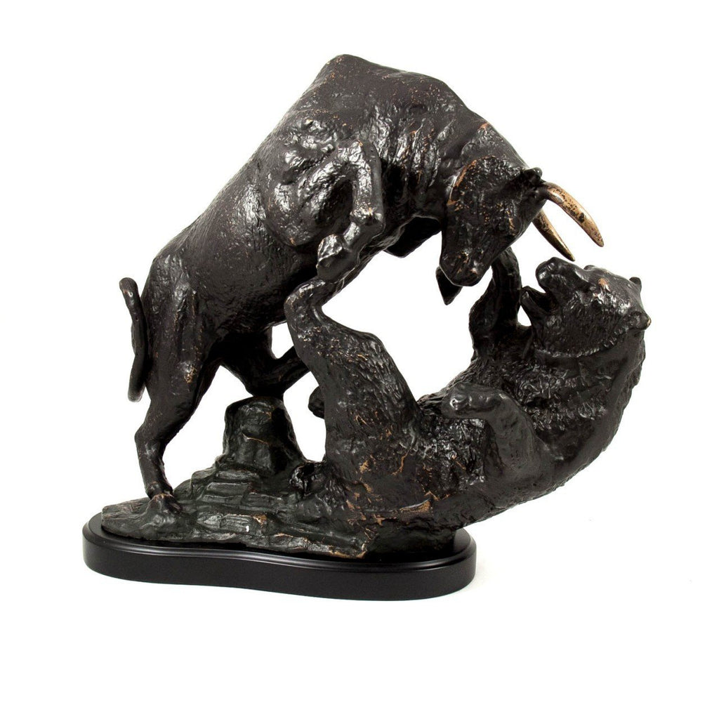 Bey-Berk "The Big Fight" Bronze Sculpture