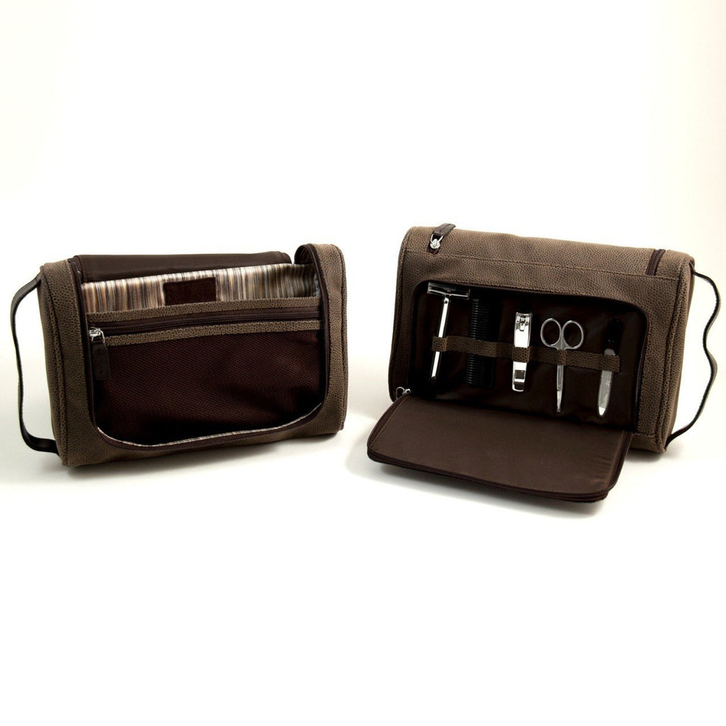 Bey-Berk Hanging Toiletry Bag