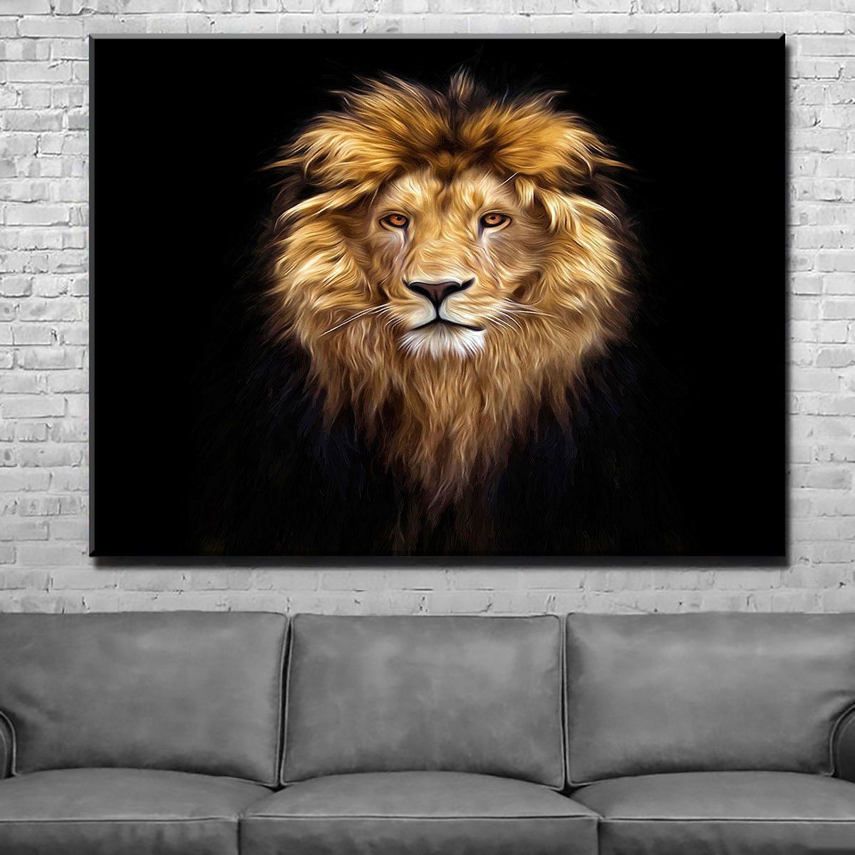 Beautiful Lion Portrait